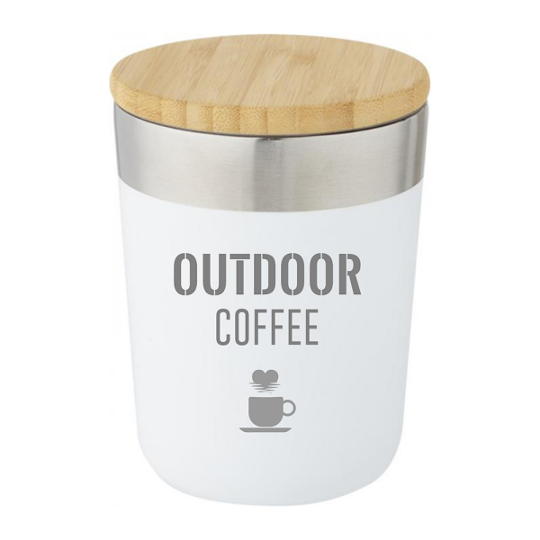 "Outdoor Coffee" Warmhaltebecher, 300 ml, lasergraviert