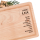 Holzgraviertes Schneidbrett 30x20 cm mit süßem Spruch und eigener Namensgravur