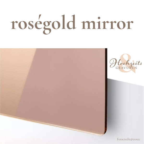 roségold mirror